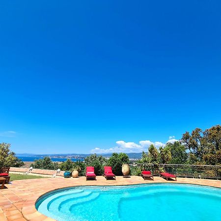 Villa M, Chambres D'Hotes, Vue Mer, Sauna, Piscine A Six-Fours Six-Fours-les-Plages Exterior foto