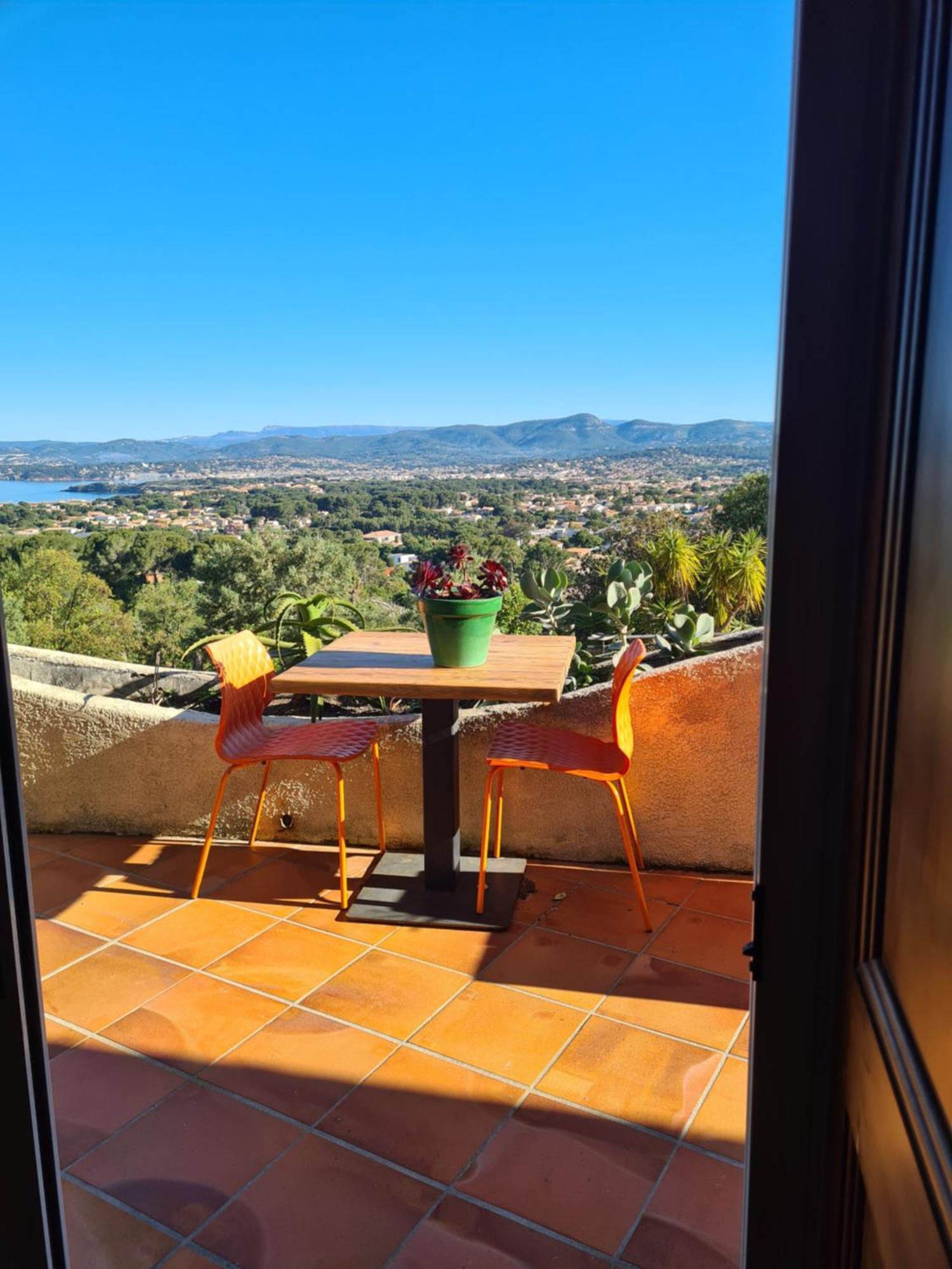 Villa M, Chambres D'Hotes, Vue Mer, Sauna, Piscine A Six-Fours Six-Fours-les-Plages Exterior foto