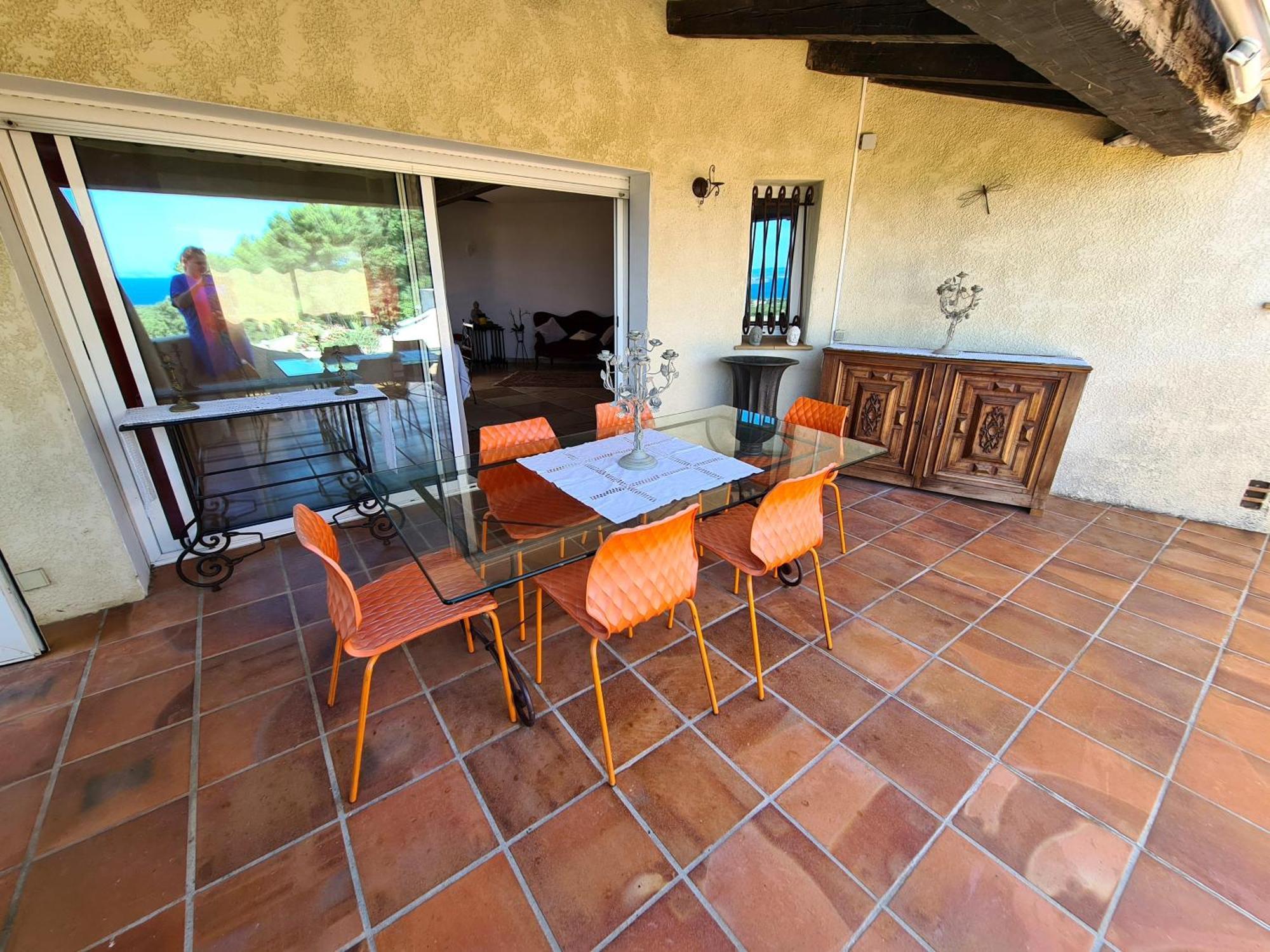 Villa M, Chambres D'Hotes, Vue Mer, Sauna, Piscine A Six-Fours Six-Fours-les-Plages Exterior foto